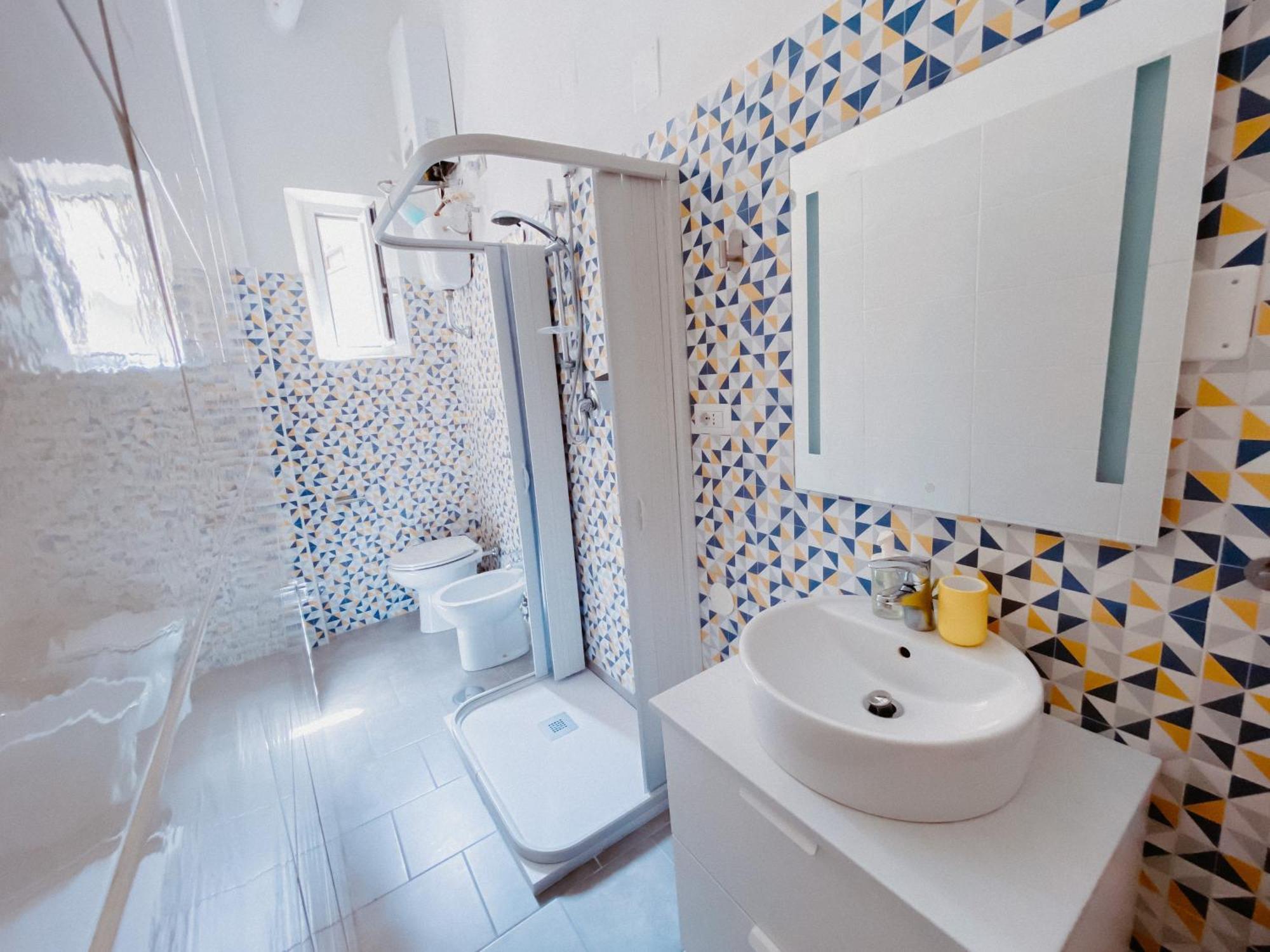 Blue Sea View Apartment Salerno Exteriör bild