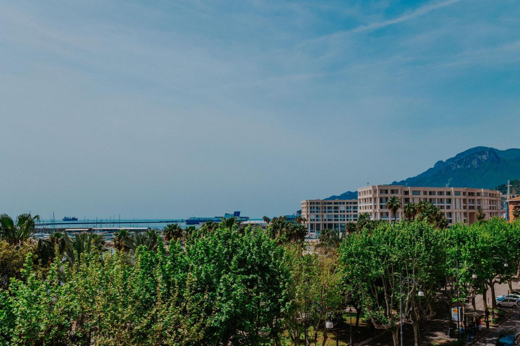 Blue Sea View Apartment Salerno Exteriör bild